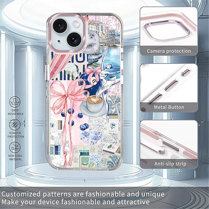Case for iPhone 13/14, & Shockproof Protection - Image 2