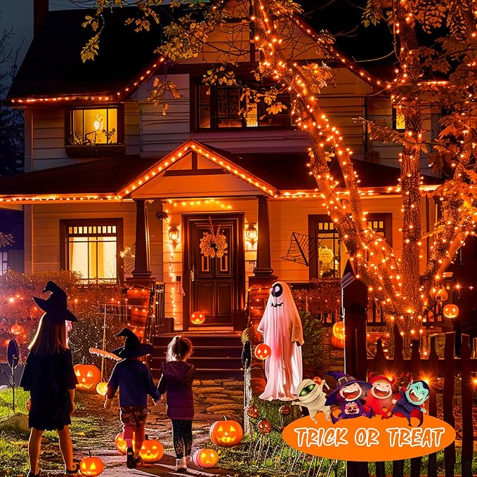 JMEXSUSS 2 Pack Solar String Lights Outdoor Waterproof, Total 400 LED 151FT - Image 5