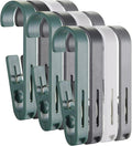 Multipurpose Hook Clips, Strong Large Plastic Clothes Clip Hanger, S Hooks by KooNiosio