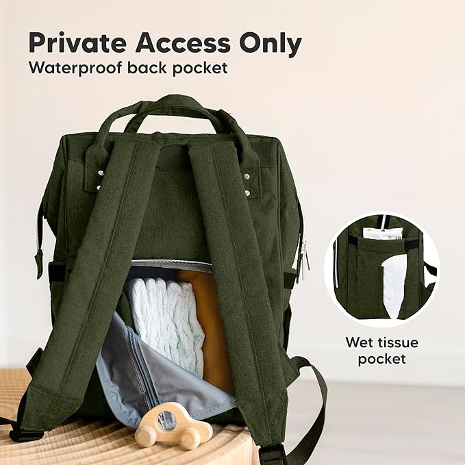 KeaBabies Baby Diaper Bag Backpack - Image 5