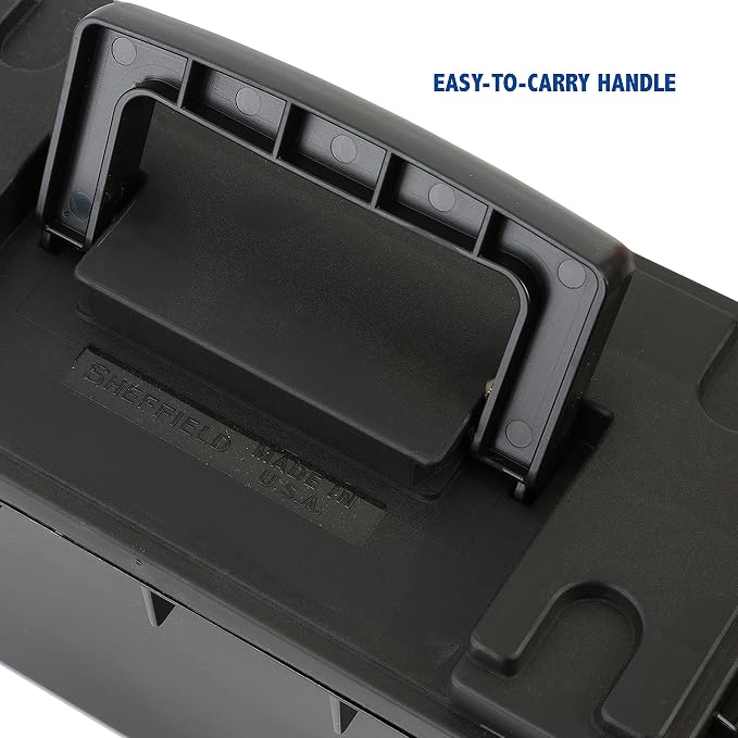 Sheffield Ammo Storage Box, .30 Cal Stackable | Water and Dust Resistant | - Image 7