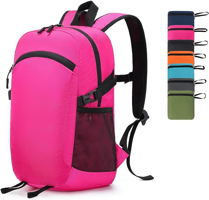 Lightweight Hiking Backpack 18L Packable Foldable Small Daypack Collapsible by Unknown