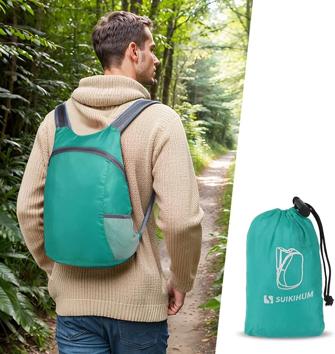 20L Ultra Hiking-Daypack Lightweight Foldable Travel Packable Backpack - Image 7