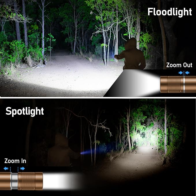 Blukar Flashlight Rechargeable, High Lumens Flashlight, Super Bright Small LED - Image 3