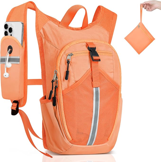 Small Hiking Backpack 15L- Lightweight Packable Foldable Backpack by Unknown