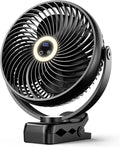 Koonie 10000mAh Portable Clip on Fan by Koonie