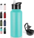 VEGOND 32 oz Insulated Water Bottle Stainless Steel Metal Water Bottles by VEGOND