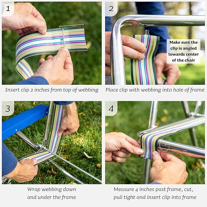 Lawn Chair USA Replacement Lawn Chair Webbing - Image 5
