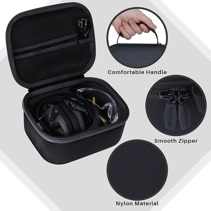 Storage Case Compatible with Walker's Razor Slim Shooting Hearing Protection - Image 5