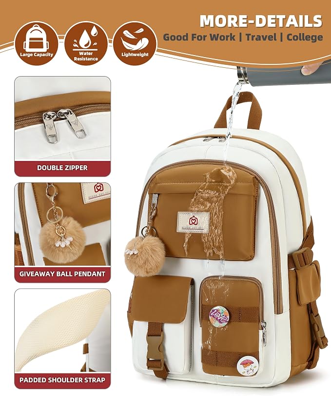 Hidds Laptop Backpacks 15.6 Inch School Bag Elementary Middle High College - Image 6