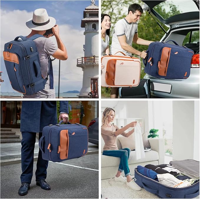Lumesner Carry on Travel Backpacks, Extra Large 40L Flight Approved Bag - Image 8