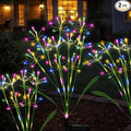 Solar Garden Lights Outdoor: Waterproof 2-Pack DIY Decorative Firework Lights by Unknown
