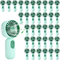 Rossesay 36 Pcs Mini Portable Fan Bulk Cute Handheld Lightweight Small Little by Rossesay