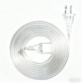 Clear Extension Cord 10FT Extension Cords Thin 2 Prong by Jplenty