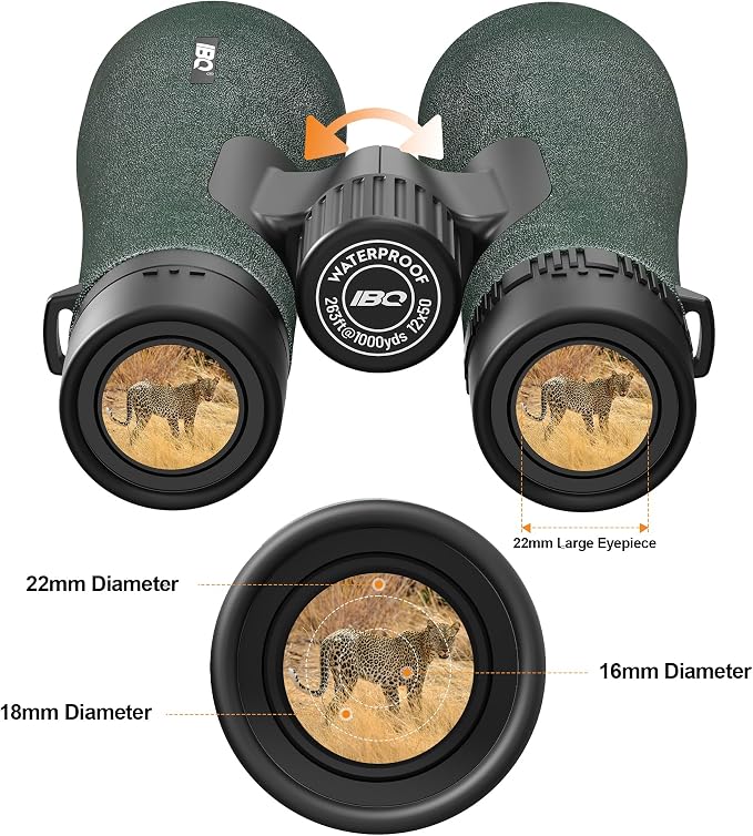 12x50 UHD Binoculars for Adults High Powered - Image 7