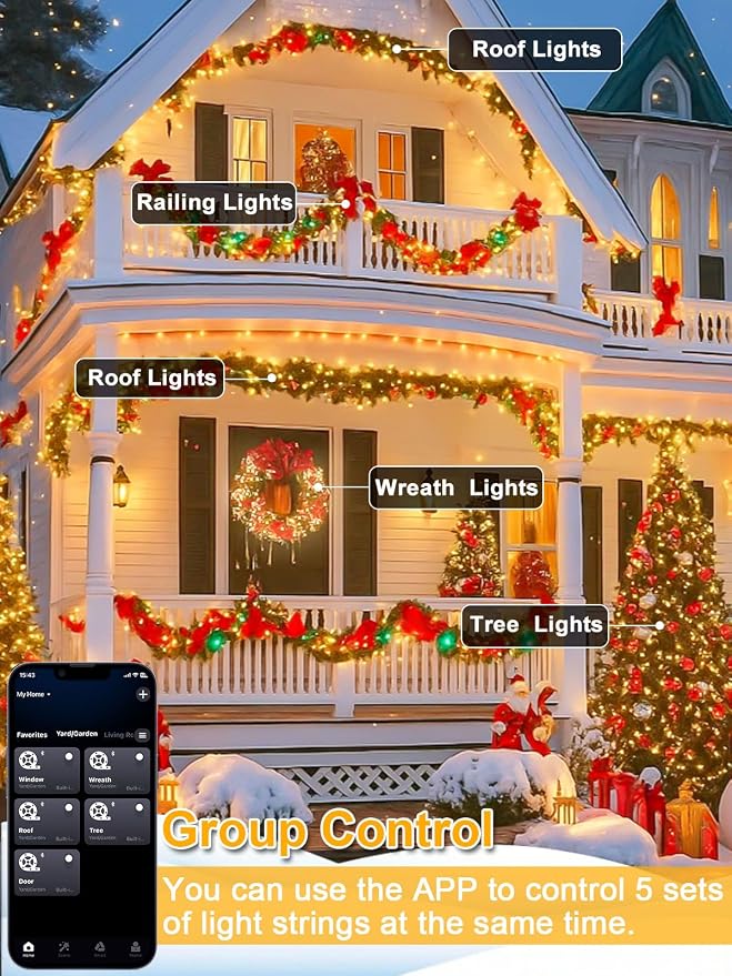 Smart Color Changing 4th of July Lights - Image 5