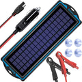 SUNAPEX 12V Solar Battery Charge: 5W Waterproof Portable Solar Panel Kit by SUNAPEX-PASSINGTHEJOY