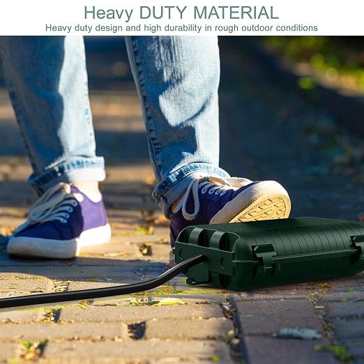 Outdoor Waterproof Electrical Box, 2 Pack Large Extension Cord Cover Protector - Image 6