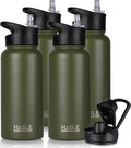 HASLE OUTFITTERS 32 oz Insulated Water Bottle Stainless Steel Double Walled by HASLEOUTFITTERS