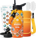 DYSANKY National Parks Water Bottle – 32 oz Insulated Stainless Steel Bottle by DYSANKY
