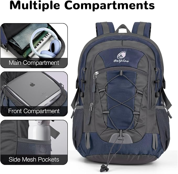 25L Small Hiking Backpack with Chest Strap - Image 5