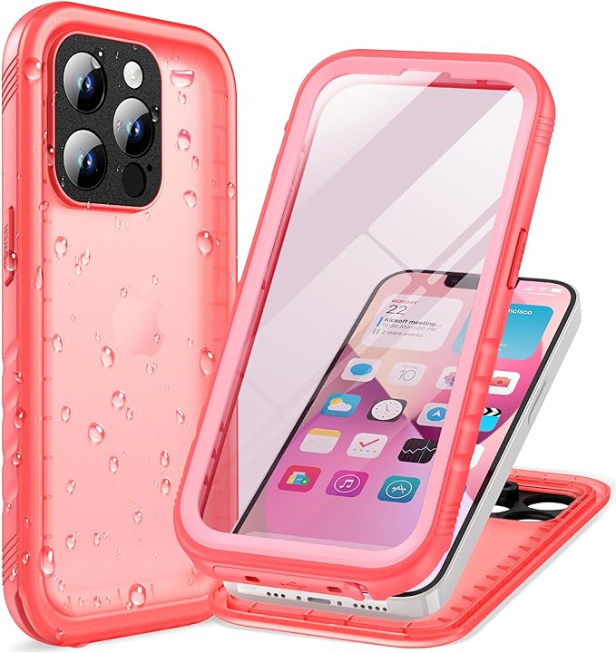 Cozycase for iPhone 15 Pro Waterproof Shockproof Dustproof Case by Cozycase