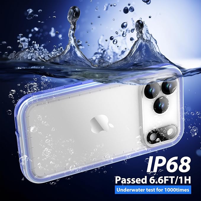 SPORTLINK for iPhone 17 Pro Max Case, IP68 Waterproof Military Protective Full - Image 4