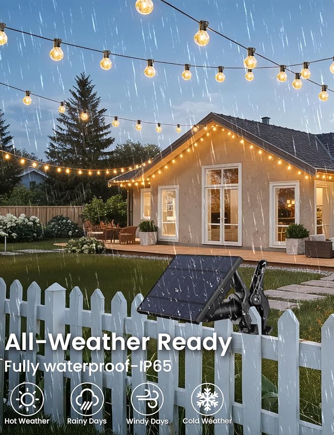 Brightever Solar String Lights Outdoor - Image 4