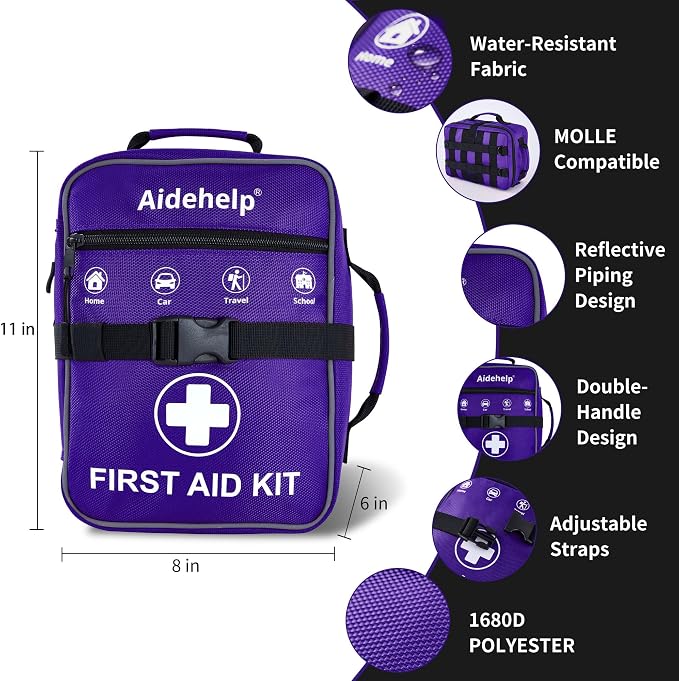 520 Pieces Premium First Aid Kit - Image 4
