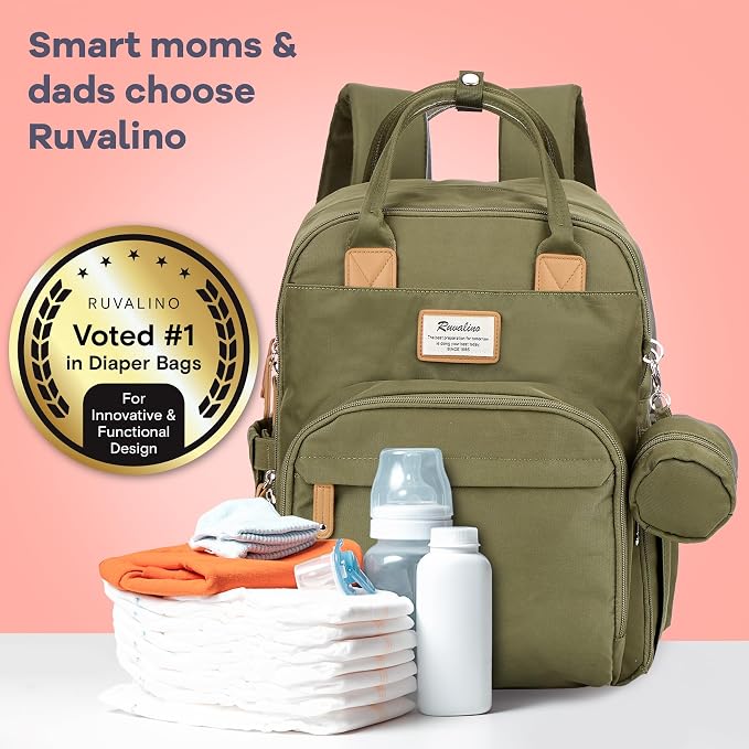 RUVALINO Diaper Bag Backpack - Image 8