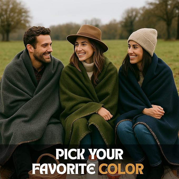 Wool Camping Blanket 10-Pack - Image 5