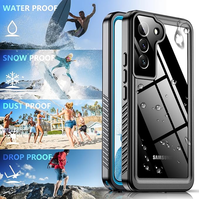 SPIDERCASE for Samsung Galaxy S22 Waterproof Case, IP68 Water Resistance Full - Image 7