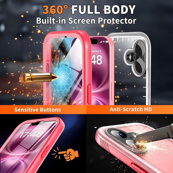 Cozycase for iPhone 16 Case Waterproof - Image 5