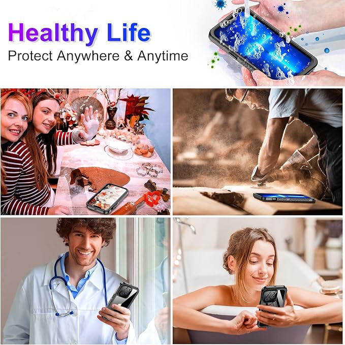 2025 New for iPhone 13 Pro Max Case Waterproof, Phone Case for iPhone 13 Pro - Image 8