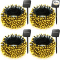 Brightown Solar String Lights Outdoor, 4 Pack Total 160FT 400 LED Solar Powered by Brightown
