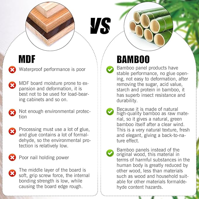 Badiano Wooden Coat Rack, Wall-Mounted Organizer - Image 6