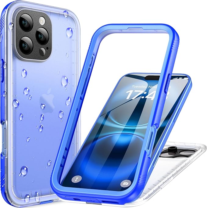 Cozycase for iPhone 16 Pro Case Waterproof by Cozycase