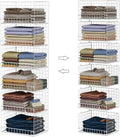 Yociyoga 6-Tier Stackable Closet Organizers and Storage Shelves, Closet Shelf by FollowWithYociyogaTogether