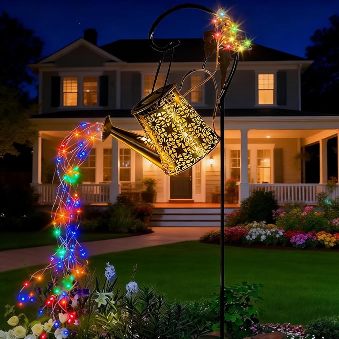 SRNPMIU Solar Watering Can Light, Solar Outdoor Decorative, Garden Decor Lights by Unknown