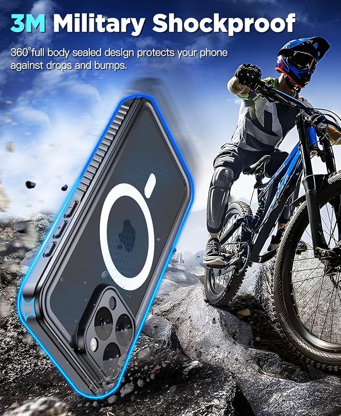 Beeasy for iPhone 15 Pro Waterproof Case - Image 4