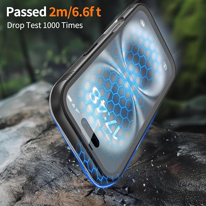 Cozycase for iPhone 16 Waterproof Shockproof Dustproof Case - Image 5