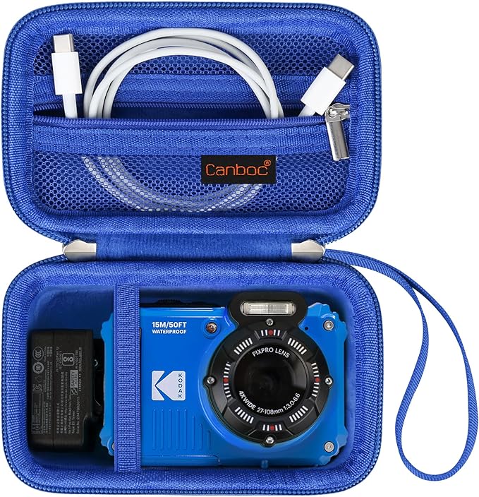 Canboc Carrying Case for KODAK PIXPRO WPZ2 Rugged Waterproof Digital Camera by Canboc