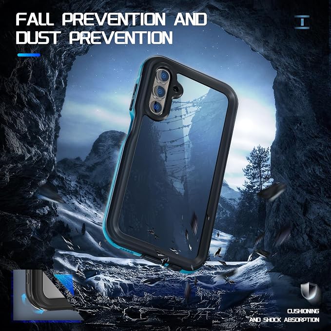 DINGXIN for Samsung Galaxy A15 5G Phone Case Waterproof IP68 Certified - Image 5