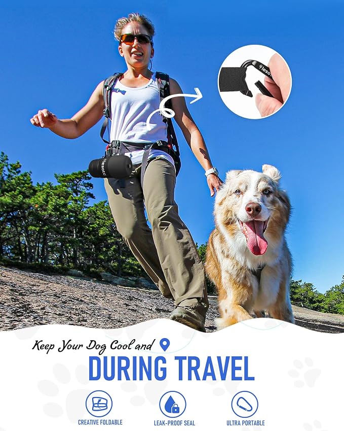 lesotc Dog Water Bottle, Portable Water Dispenser - Image 3