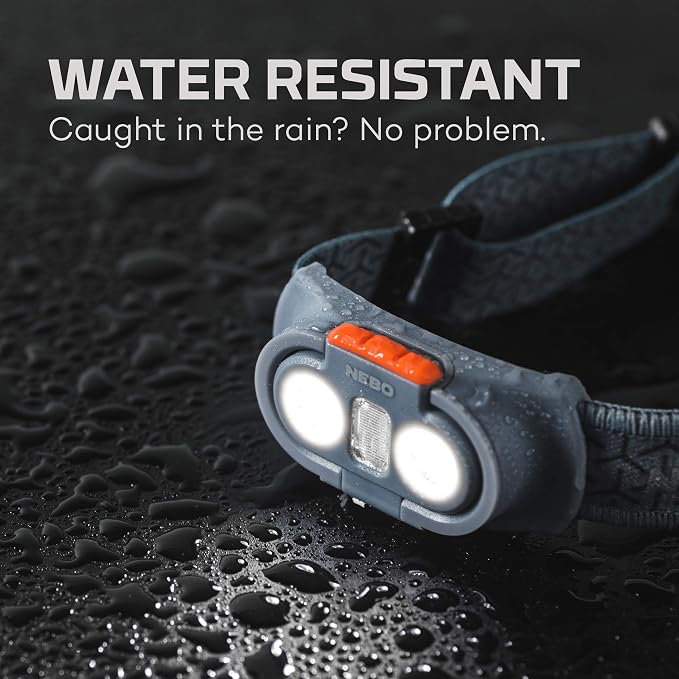 NEBO Einstein Powerful 500 Lumen Headlamp, Compact Low-Profile Headlamp - Image 4