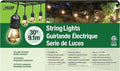 Feit Electric 30ft Outdoor Incandescent String Lights, Warm Amber Glow by FeitElectricCompany