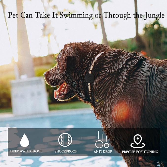 Waterproof Dog Collar Holder for Life360 Tile Mate 2024/2022 Tracker, 2 Pack - Image 3