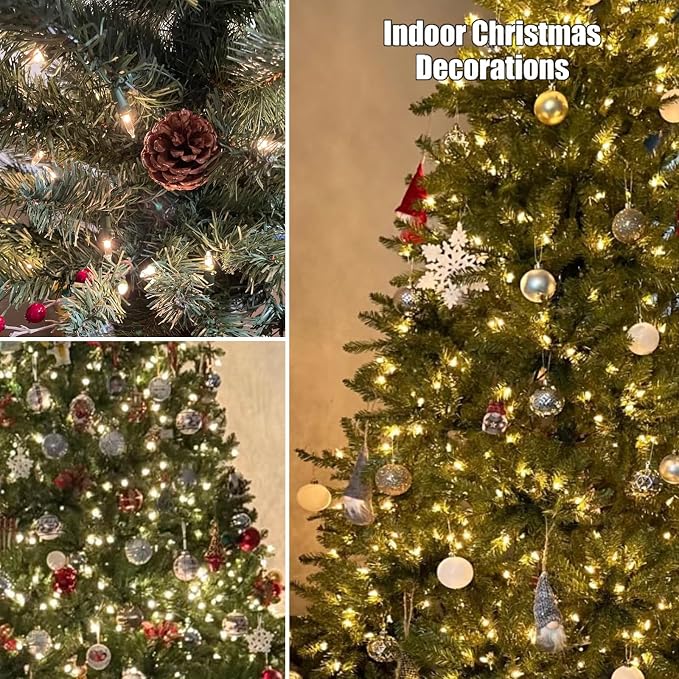 HISHINY Christmas Lights 100 Count Clear Christmas Tree Lights String - Image 5