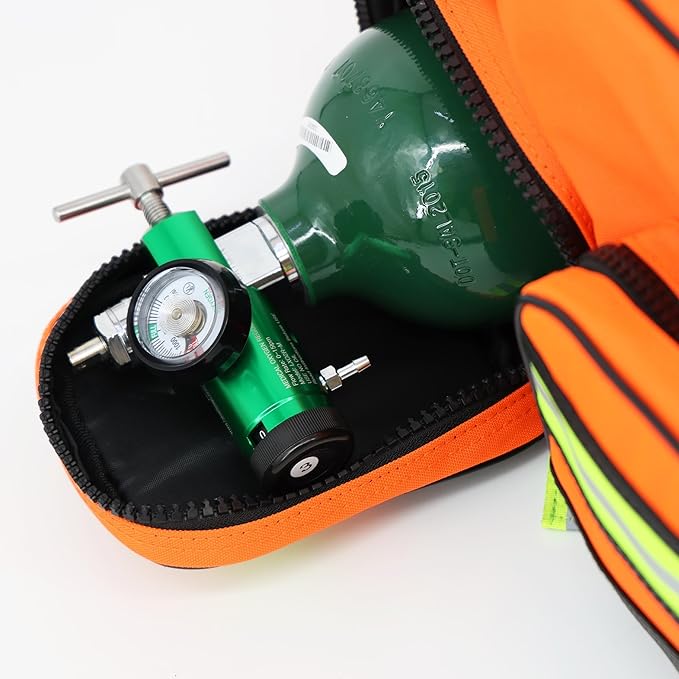 Lightning X Fully Stocked X-Tuff Modular Oxygen Trauma Bag w/Removable - Image 4