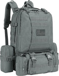 CVLIFE Tactical Backpack Military Army Rucksack 60L Large Assault Pack by CVLIFE